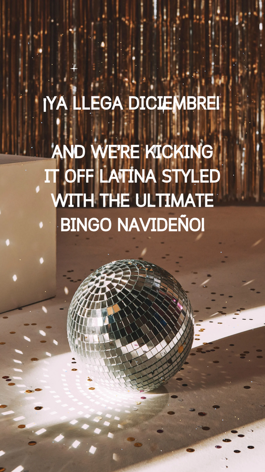 Ya llega Diciembre Bingo Party